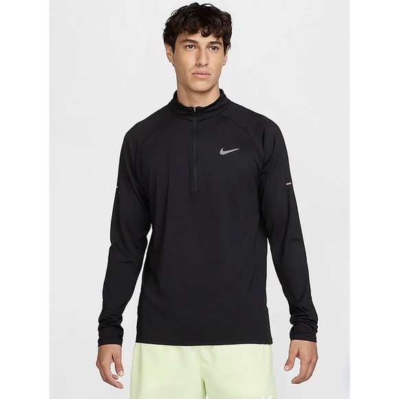 Nike Other - Nike Mens Stride Dri-FIT 1/4 Zip Running Top Black Long Sleeve Pullover Jacket
